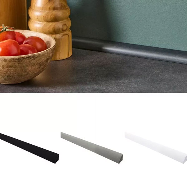 Solid PVC Plastic Quadrant Trim