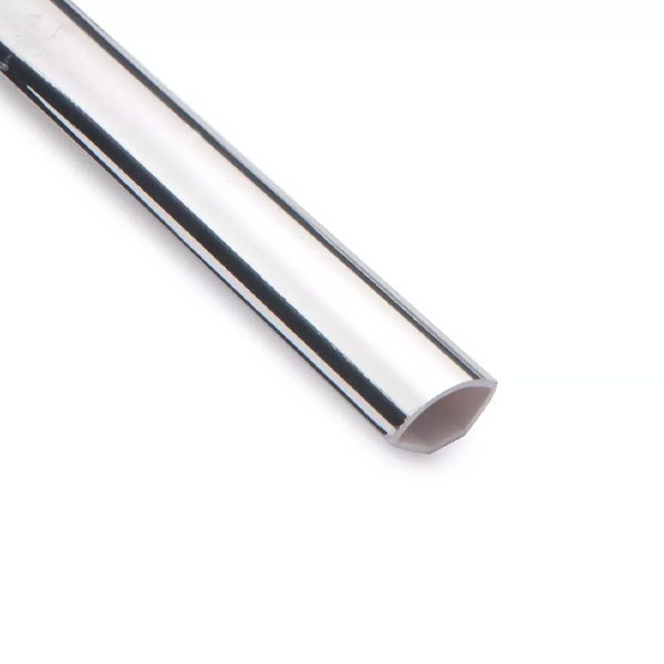 10mm x 15mm Quadrant Trim Chrome Silver Bathroom Cladding Internal Corner Finishing Bead