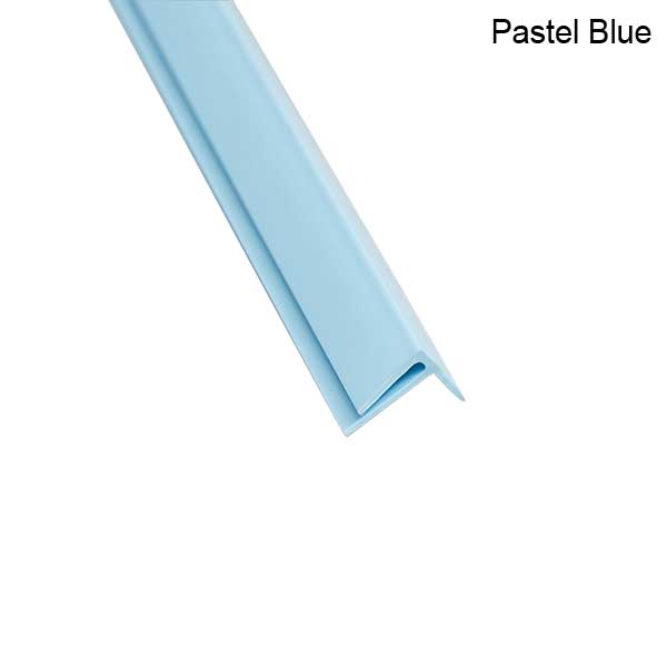 2440mm PVC Small External Corner Trim for Walls Panels and Cladding