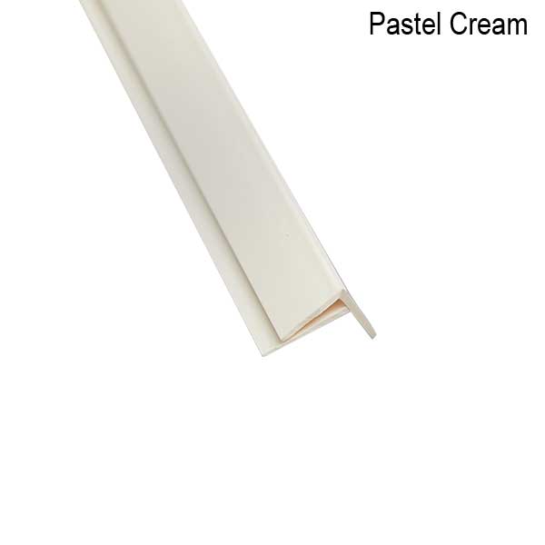 2440mm PVC Small External Corner Trim for Walls Panels and Cladding