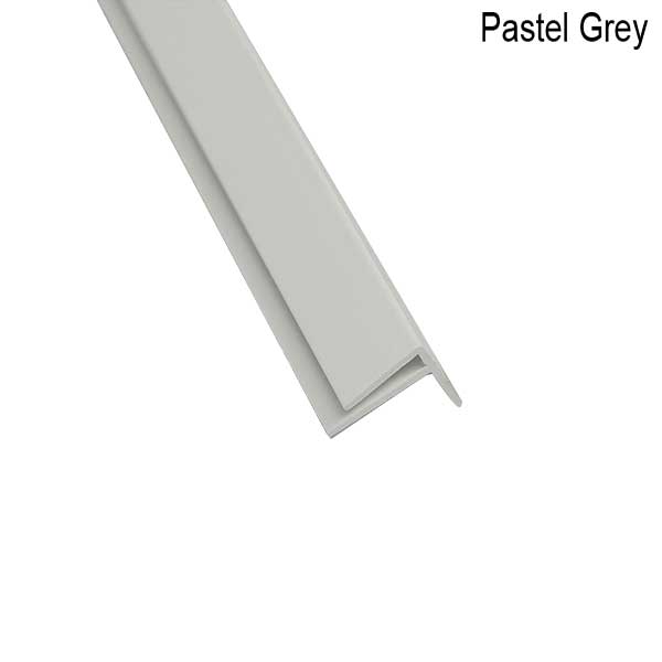 2440mm PVC Small External Corner Trim for Walls Panels and Cladding