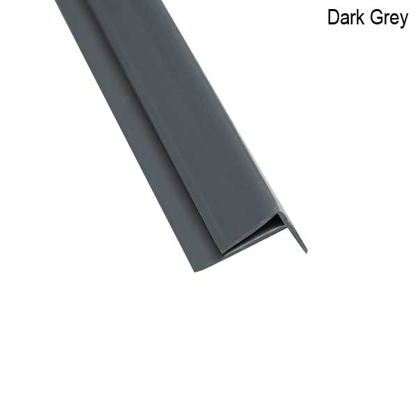 2440mm PVC Small External Corner Trim for Walls Panels and Cladding