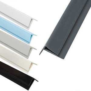 2440mm PVC Small External Corner Trim for Walls Panels and Cladding