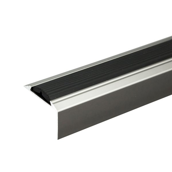 46mm x 30mm Aluminium Self Adhesive Non Slip Stair Nosing 