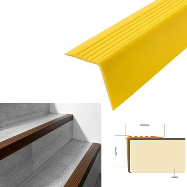 Bullnose Stair Nosing Non Slip Rubber Angle Step Edge