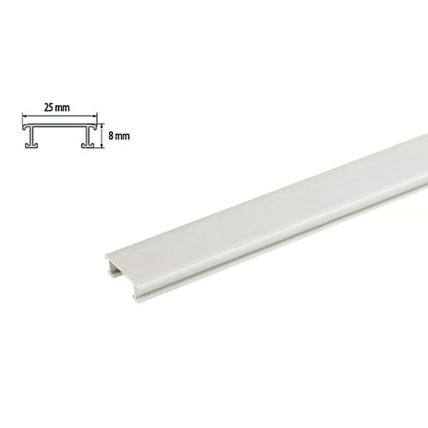 Aluminium Anodized Decorative 2.5m Long Border Tile Strip