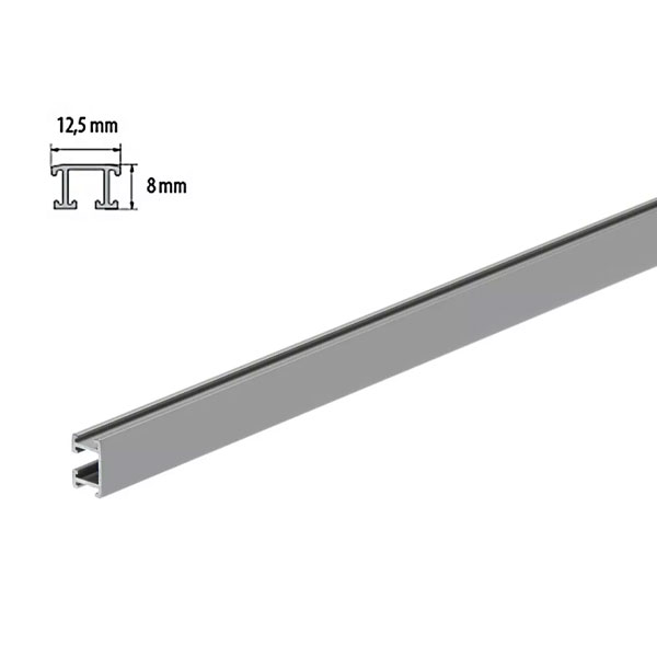 Aluminium Anodized Decorative 2.5m Long Border Tile Strip
