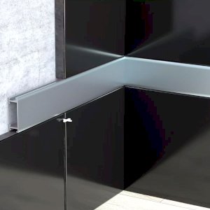 Aluminium Anodized Decorative 2.5m Long Border Tile Strip