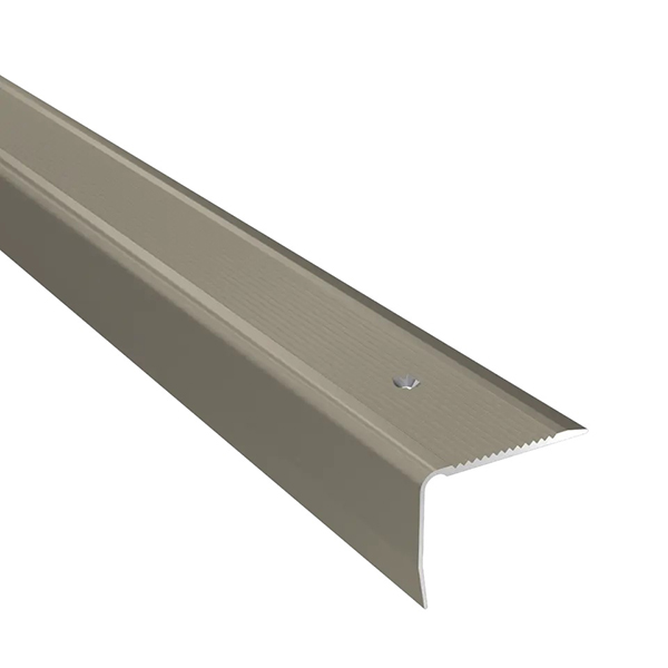 Aluminium Anodised Screw Fix Stair Nosing Edge Trim 40mm x 30mm