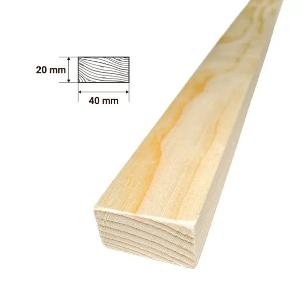 Decorative Moulding PSE Timber Treated Wood Pinewood Battens