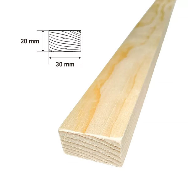 Decorative Moulding PSE Timber Treated Wood Pinewood Battens