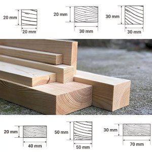 Decorative Moulding PSE Timber Treated Wood Pinewood Battens