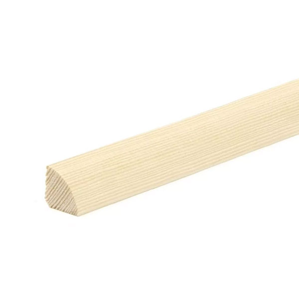 Decorative Pine Quadrant Trim Beading Wood Moulding Edging Flooring  
