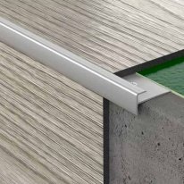 LVT 3mm Stair Nosing Vinyl Flooring Silver Stair Edge Profile Trim