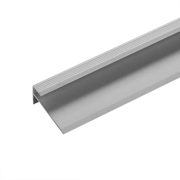 LVT 5mm Stair Nosing Vinyl Flooring Silver Stair Edge Profile Trim