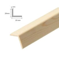 Moulding Beading Wooden Timber Edging Pine Angle Corner Trim 2.4m Long