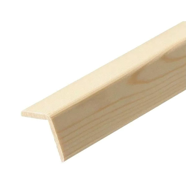 Moulding Beading Wooden Timber Edging Pine Angle Corner Trim 2.4m Long