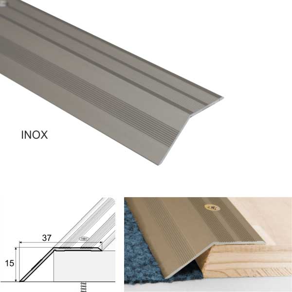 Non Slip Aluminium Door Floor Trim Carpet Thresholds Ramp