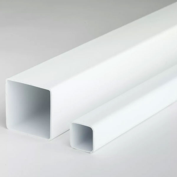 Plastic Square 2.5m Long Tubes, PVC Square Pipe & Box Section
