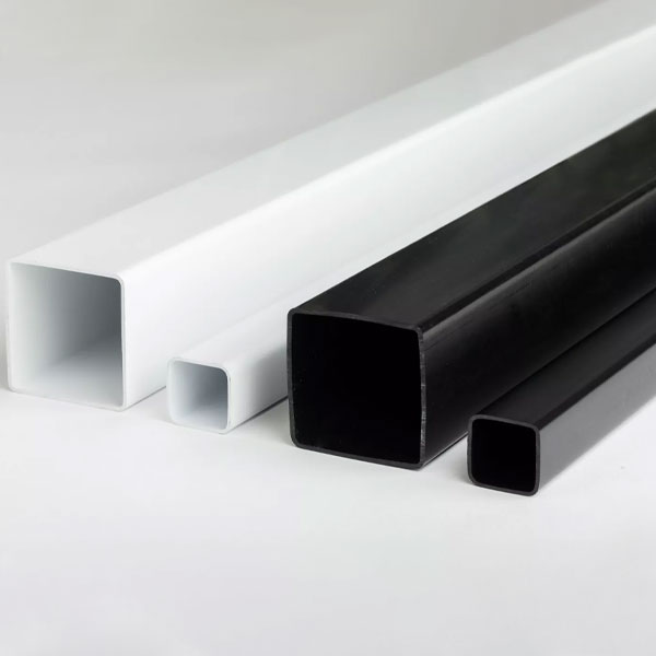 Plastic Square 2.5m Long Tubes, PVC Square Pipe & Box Section
