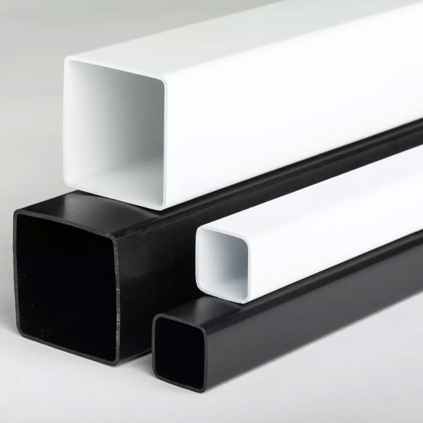 Plastic Square 2.5m Long Tubes, PVC Square Pipe & Box Section