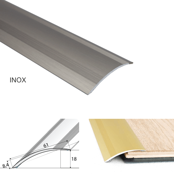 Aluminium Self Adhesive Door Floor Trim, Door Thresholds For All Floors