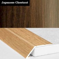 Aluminium Wood Effect Self Adhesive Door Threshold Ramp