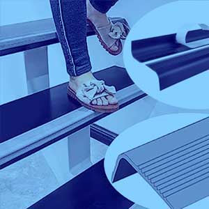 Safe Self-Adhesive Stair Nosing in UK