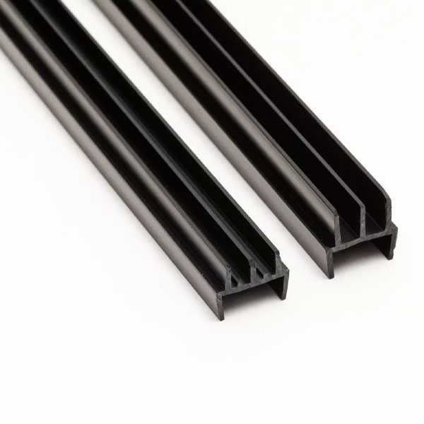 Vivarium Versatile & Stylish Glass Runners Track Double Channel 4mm Top & Bottom