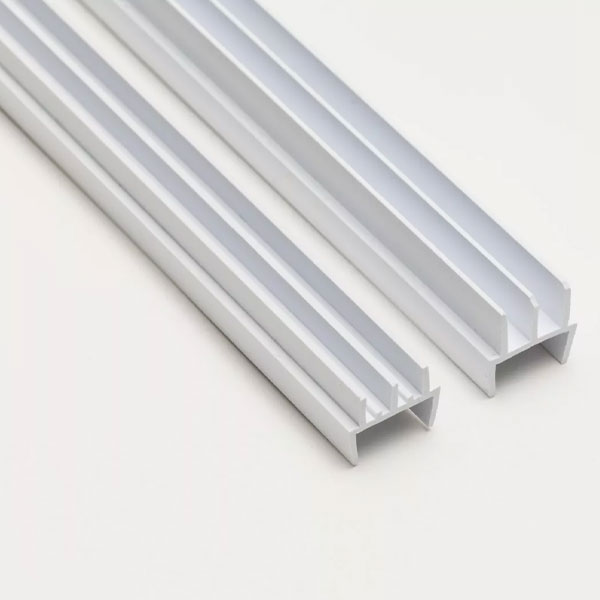 Vivarium Versatile & Stylish Glass Runners Track Double Channel 4mm Top & Bottom